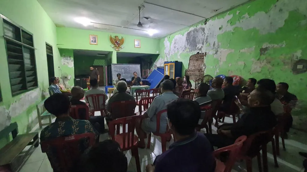 Suasana Pemilihan RT 3 RW 1 Kelurahan Gading