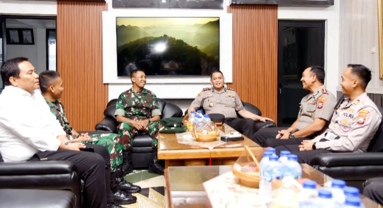 Perkuat Sinergi, Kapolres Bondowoso dan Forkopimda Jalin Silaturahmi Awal Tahun