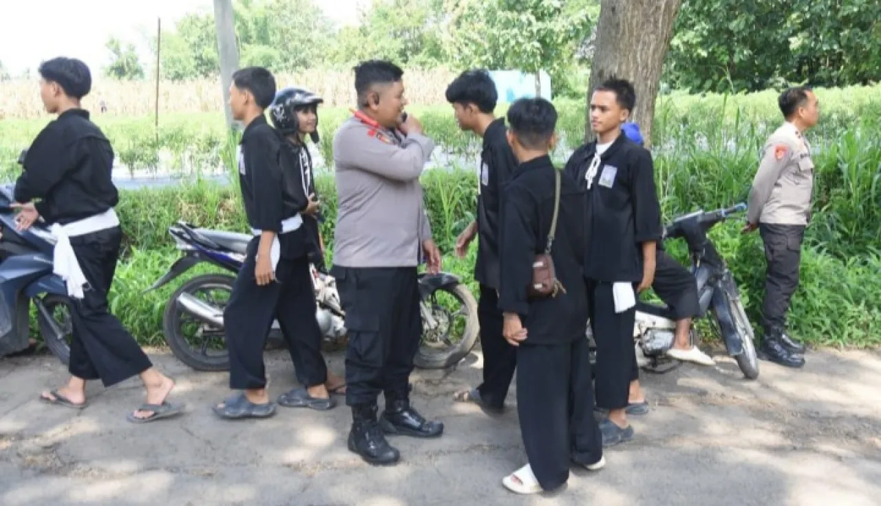 Sinergitas TNI-Polri dan PSHT, Sukseskan Tes Kenaikan Sabuk Tingkat Hijau ke Putih