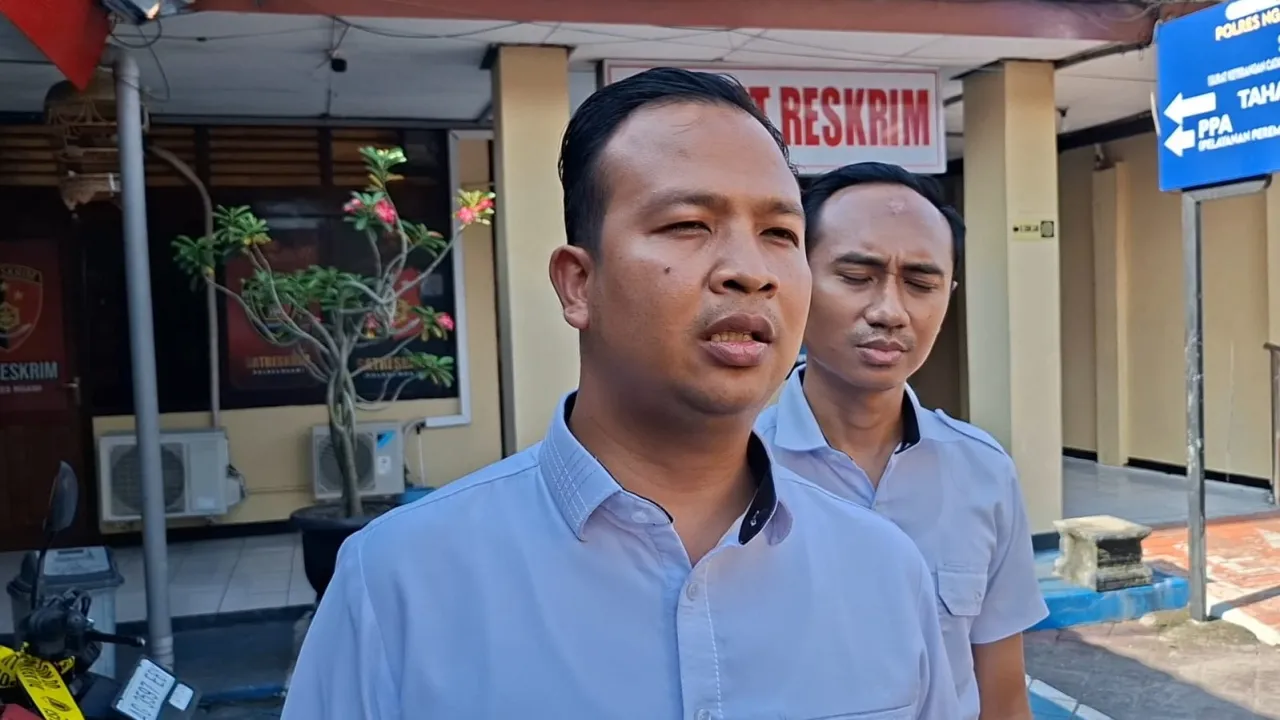Foto : Polres Ngawi Amankan Residivis Curanmor yang Bobol Rumah Juragan Gabah.