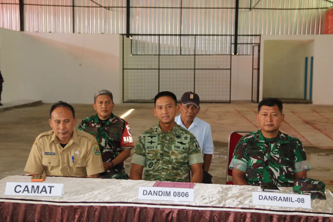Foto : Dari Trenggalek, TNI Perkuat Ketahanan Pangan Desa Lewat Evaluasi Program KDKMP
