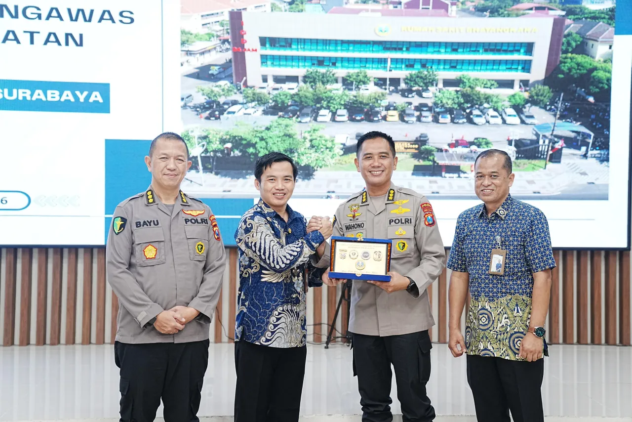 Foto : Dewan Pengawas BPJS Apresiasi Pelayanan RS Bhayangkara Surabaya