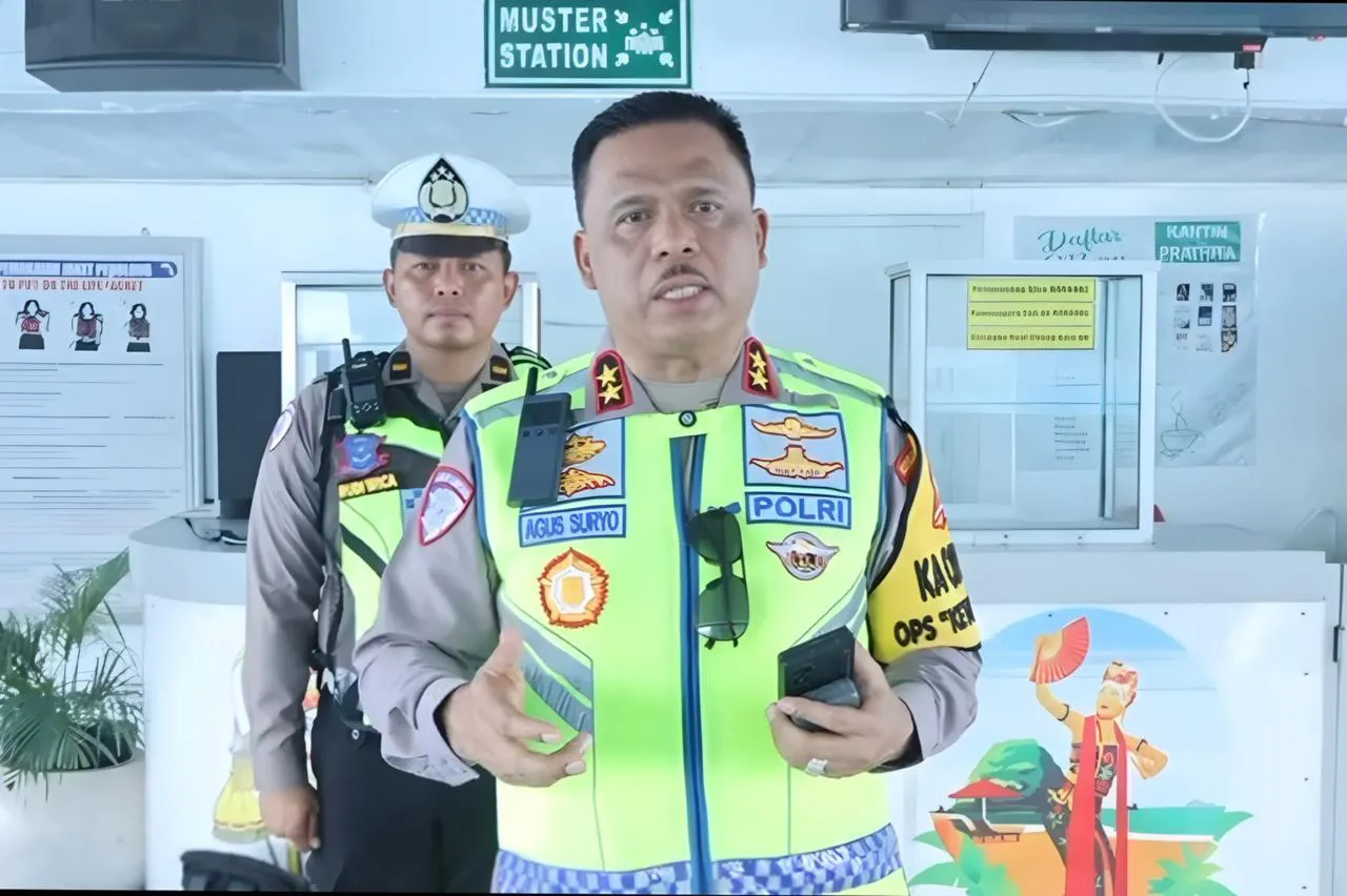 Ket Foto : Kakorlantas: One Way Sepenggal Tahap Pertama Mulai Berlaku 17 Maret 2026 di Tol Trans Jawa KM 70
