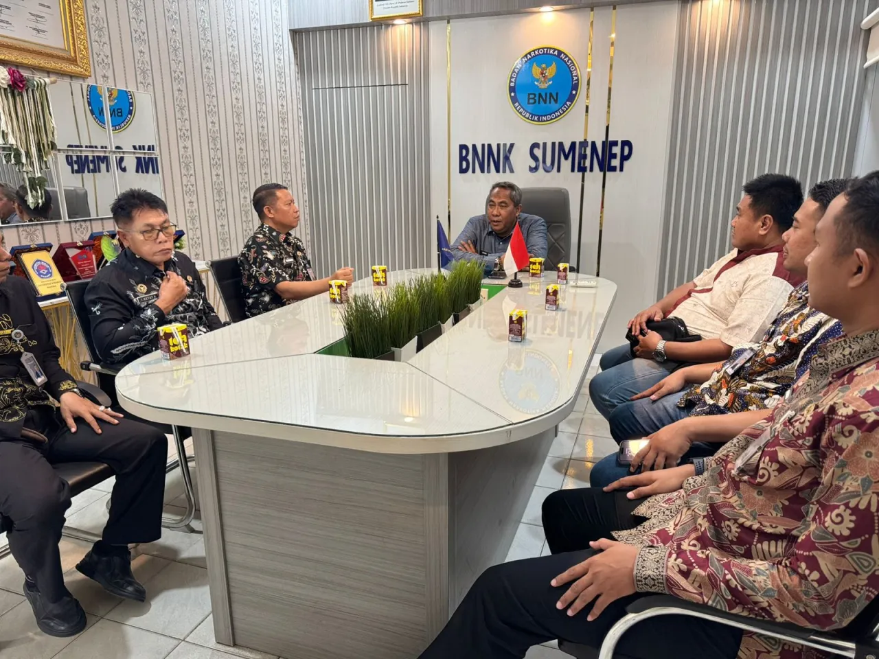 Ket Foto : Lapas Narkotika Pamekasan Perkuat Sinergi dengan BNN Kabupaten Sumenep