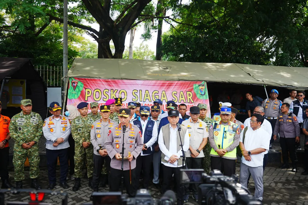 Ket Foto : Kapolri Sebut Jumlah Kecelakaan Selama Lebaran 2026 Turun 7,8 Persen