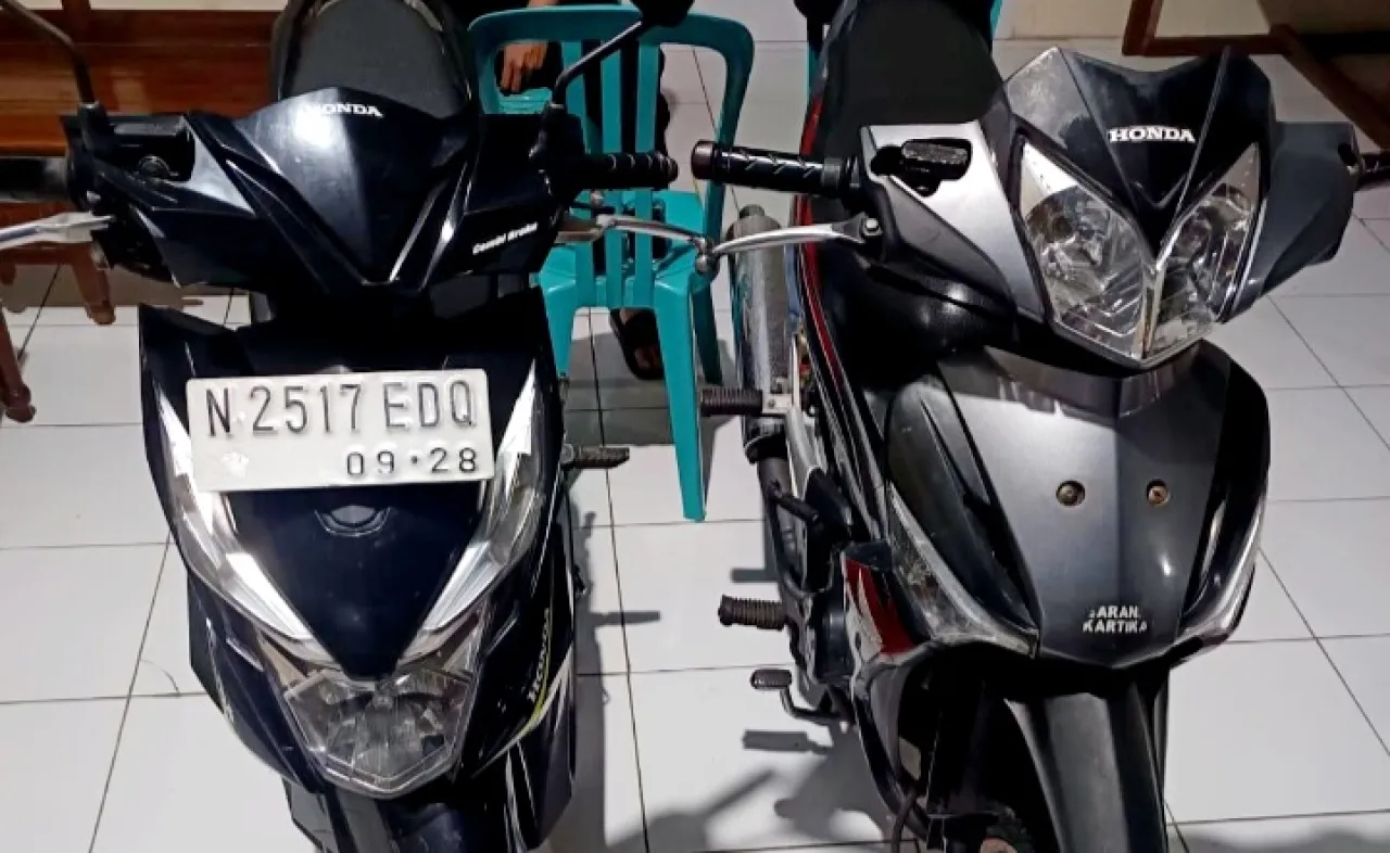 Polres Malang Bekuk Dua Pelaku Curanmor Asal Lampung Timur Saat Ramadan