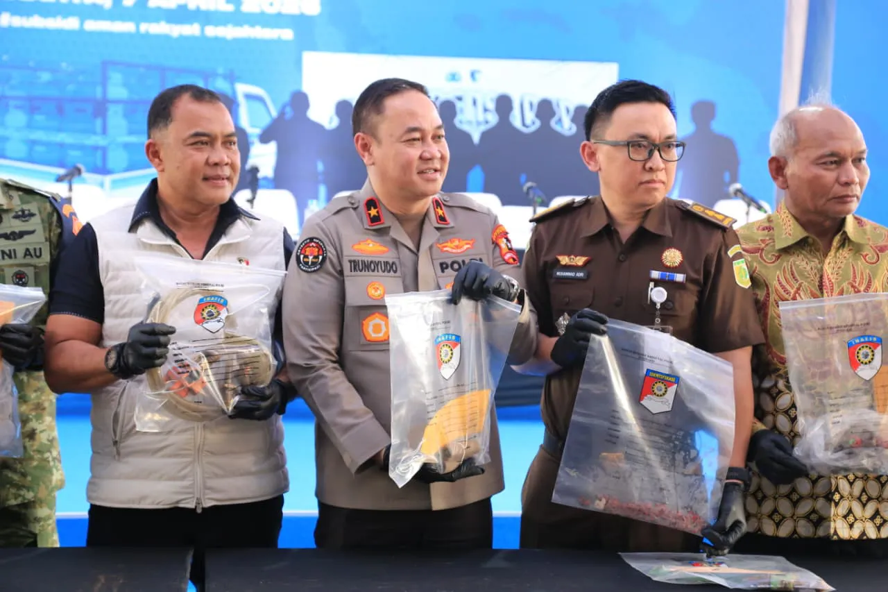 Ket Foto : Polri Ungkap Kerugian Rp1,26 Triliun dari Penyalahgunaan BBM dan LPG Subsidi