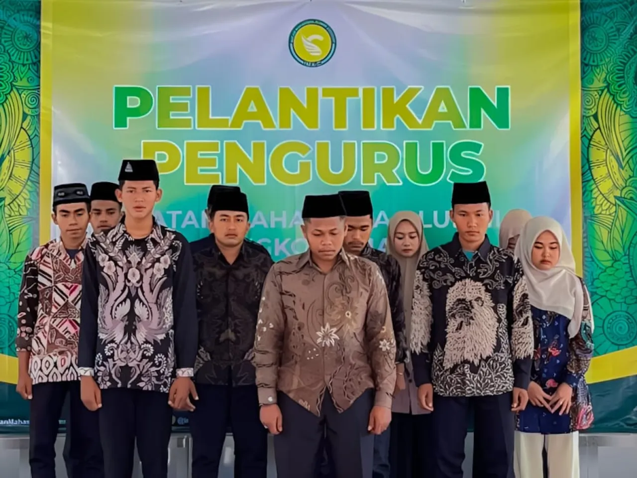 Ket Foto : Pelantikan pengurus Ikatan Mahasiswa Alumni Congkop (IMA-C)