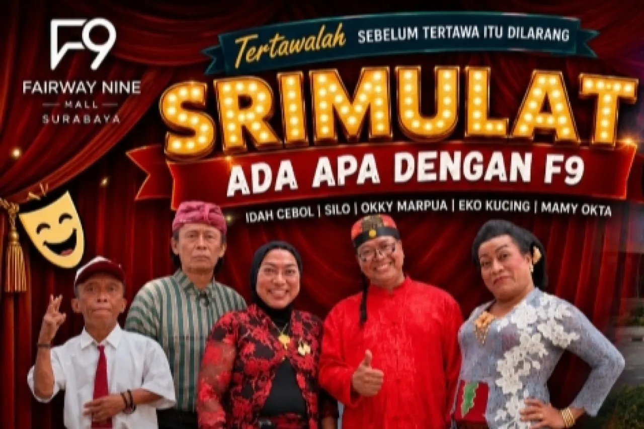 Ket Foto : Gelar perdana group Srimulat di Fairway Nine Mall Surabaya
