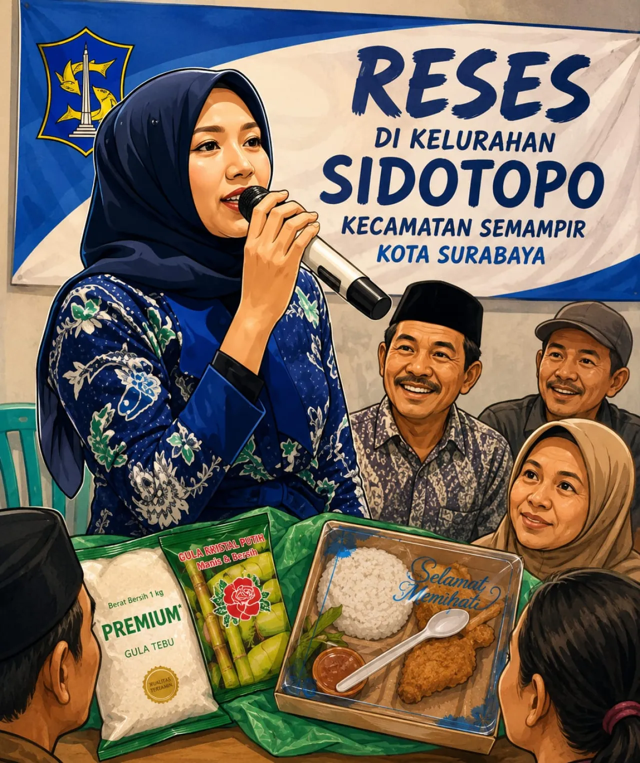 Ket Foto : Dugaan Sunat Dana Reses Kembali Mencuat, Kegiatan Anggota Fraksi PAN Jadi Sorotan