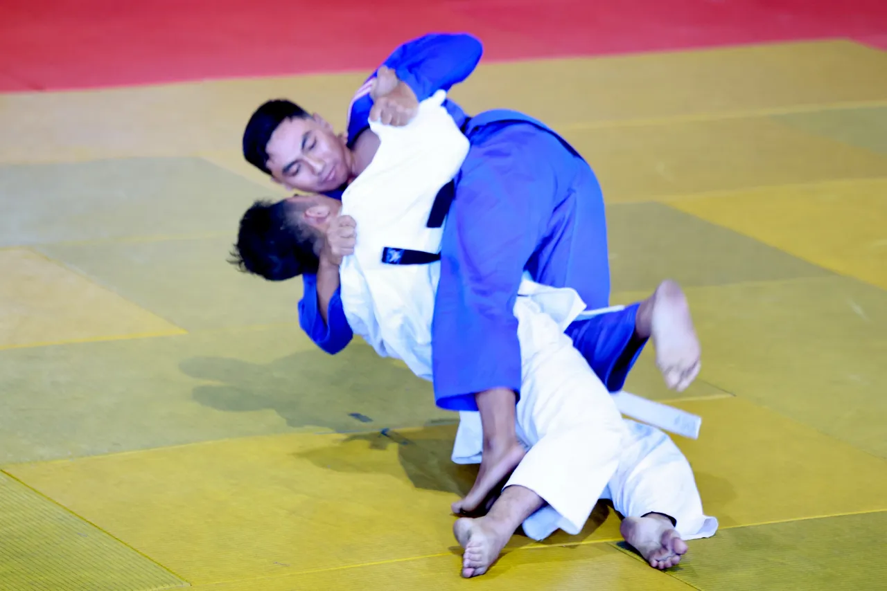 Ket Foto : Polda Jatim Gelar Kejuaraan Judo Kapolda Cup 2026, Semangat Sportivitas Sambut Hari Bhayangkara ke 80