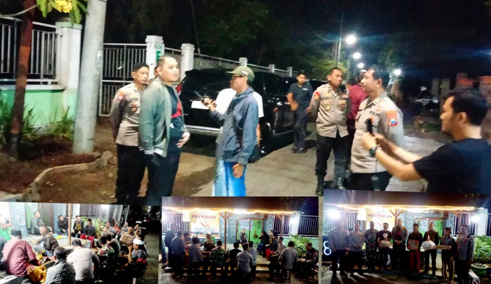 "Guyub Sekarputih, Kapolres Bondowoso Blusukan ke Pos Ronda: Ini Bukti Sinergi Polisi-Rakyat yang Nyata!"