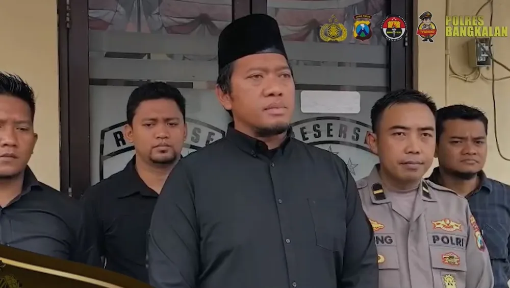 Satreskrim Polres Bangkalan bergerak cepat memburu dan berhasil meringkus dua pelaku spesialis curanmor berinisial FAW (