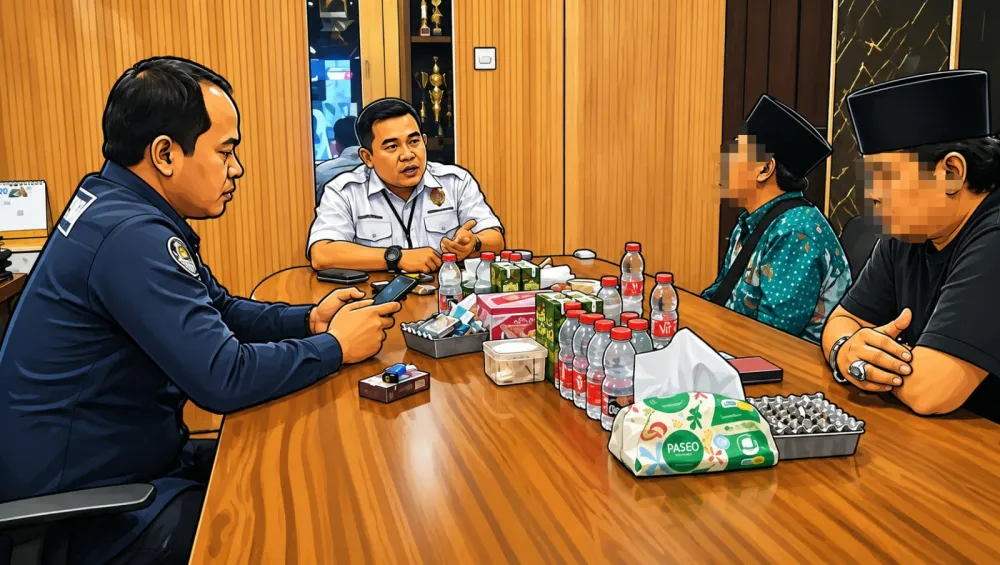 Ket Foto : AMI Soroti Perkara Mantan Kades AH Yang di Duga Sempat Menjalani Penahanan Selama 1 bulan 6 hari Sebelum Akhirnya Dibebaskan.