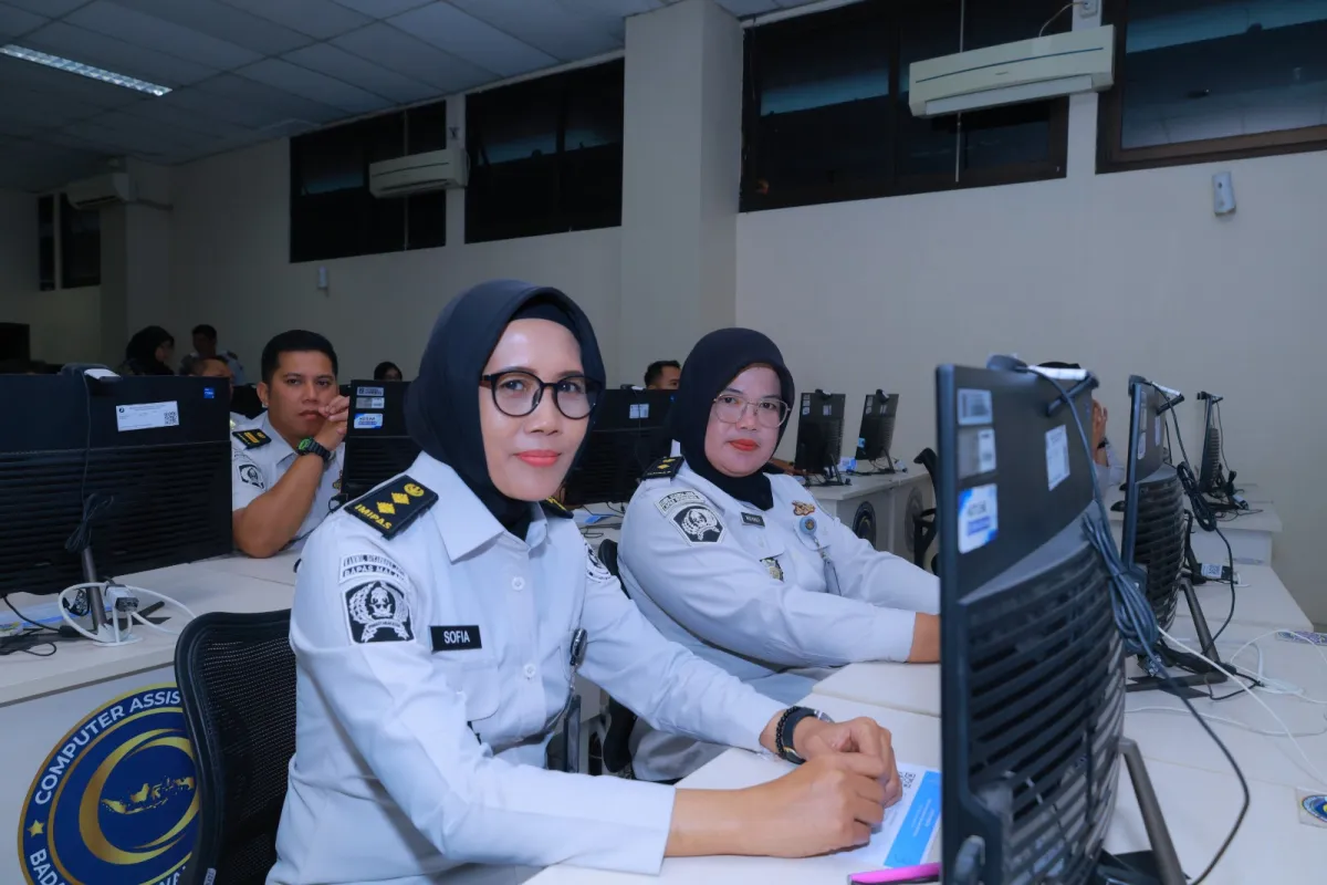 Ket Foto : Lapas Kelas I Madiun Ikuti Uji Kompetensi dan Potensi ASN dalam Program Profiling ASN