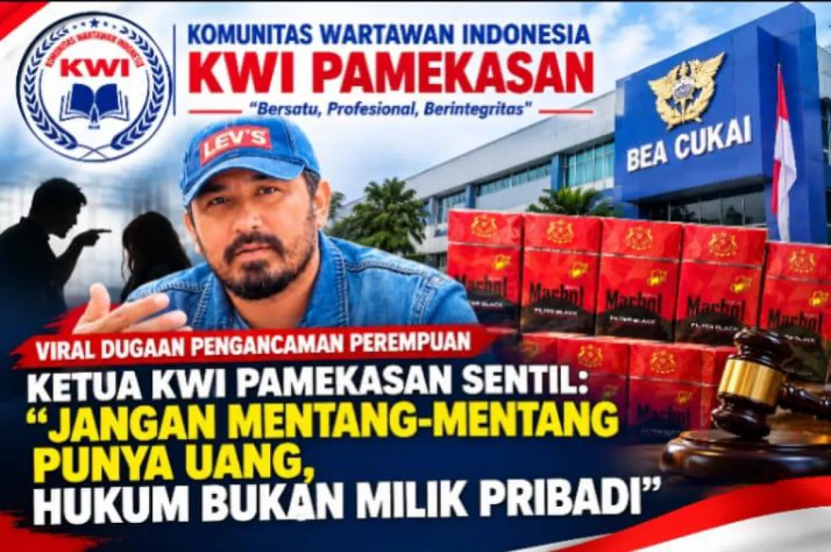 Viral Dugaan Pengancaman Perempuan, Ketua KWI Pamekasan Sentil: Jangan Mentang-Mentang Punya Uang, Hukum Bukan Milik Pri